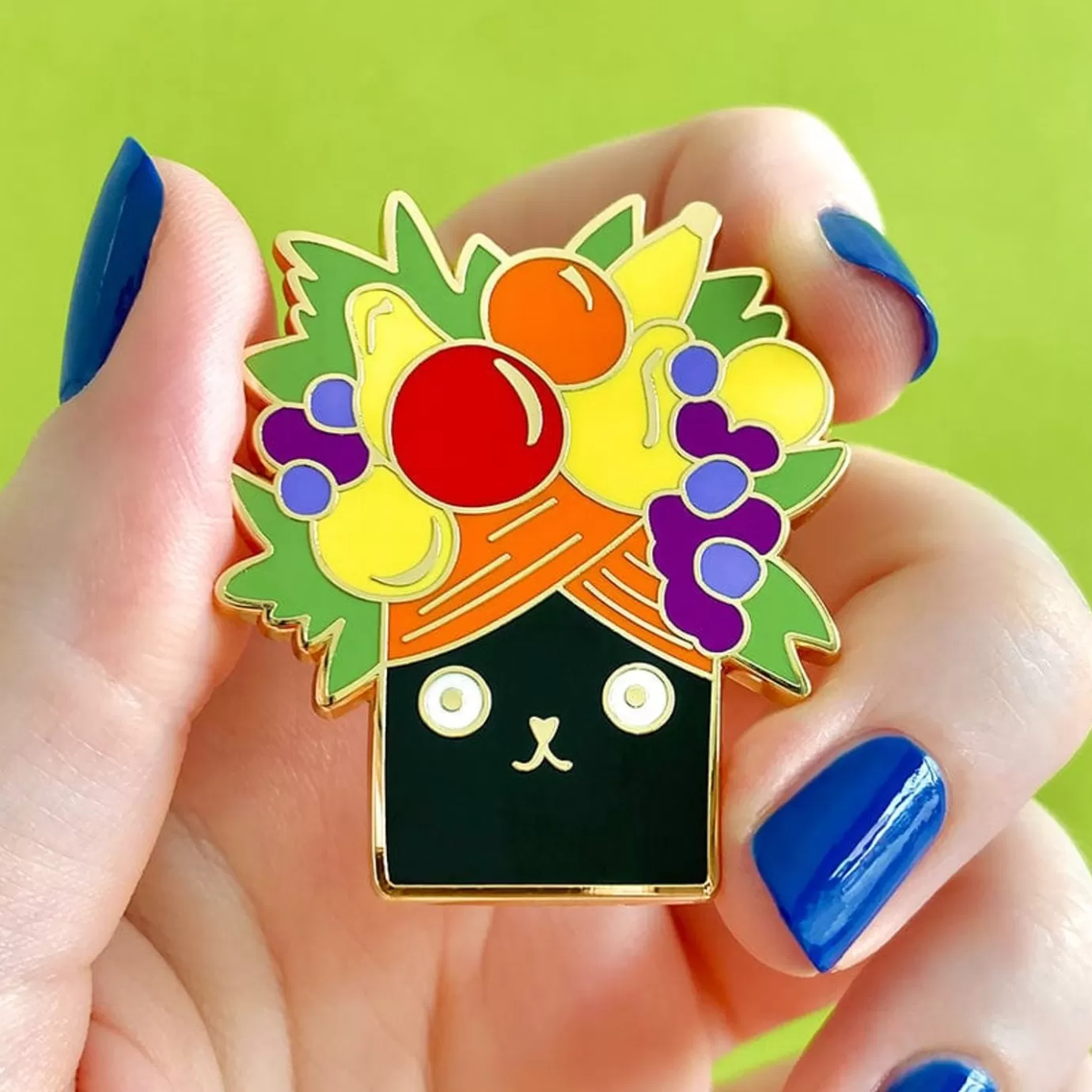 Erstwilder Catmen Miranda Enamel Pin* Enamel Pins