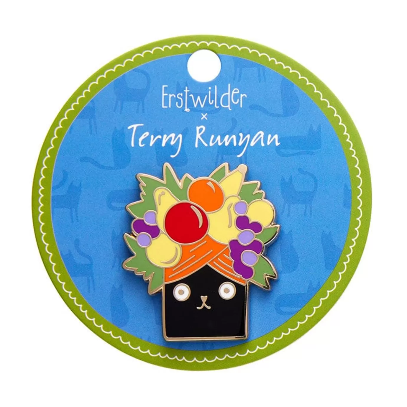 Erstwilder Catmen Miranda Enamel Pin* Enamel Pins