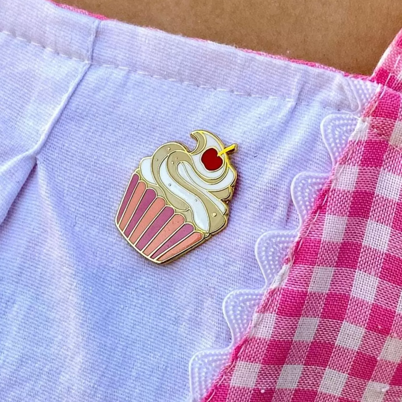 Erstwilder Charming Cupcake Enamel Pin* Enamel Pins
