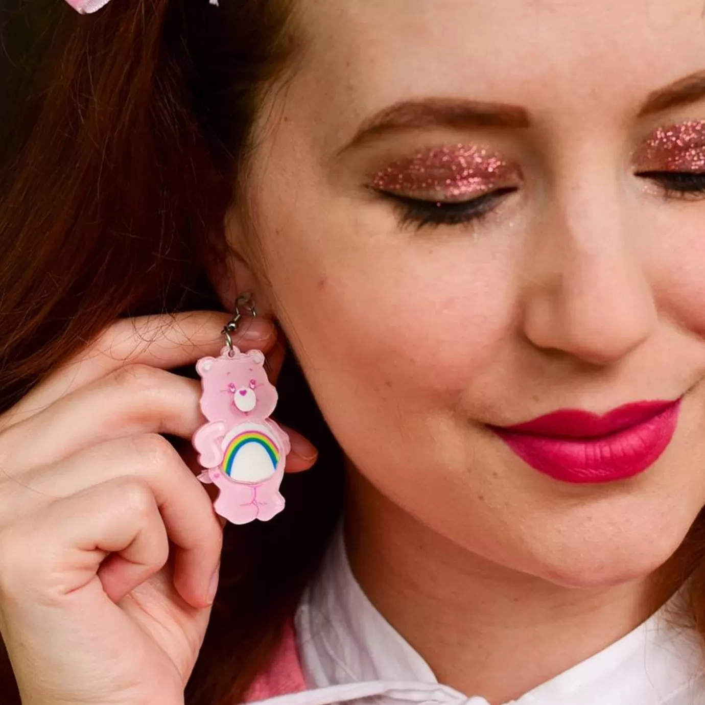 Erstwilder Cheer Bear Earrings* Earrings