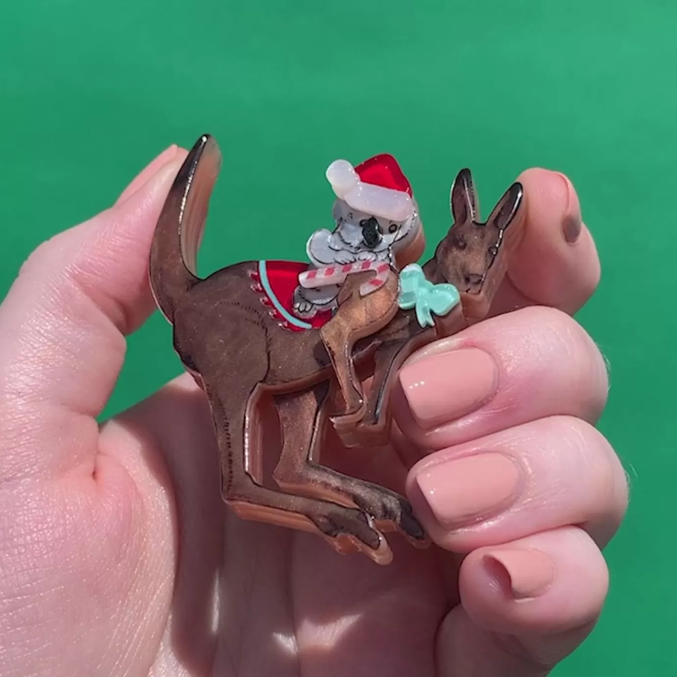 Erstwilder Christmas Bounce Brooch* Brooches