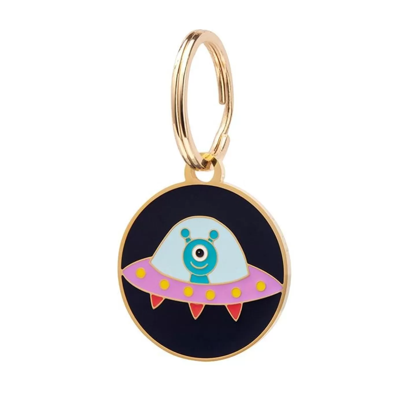 Erstwilder Close Encounter Enamel Pet Charm* Enamel Key Rings