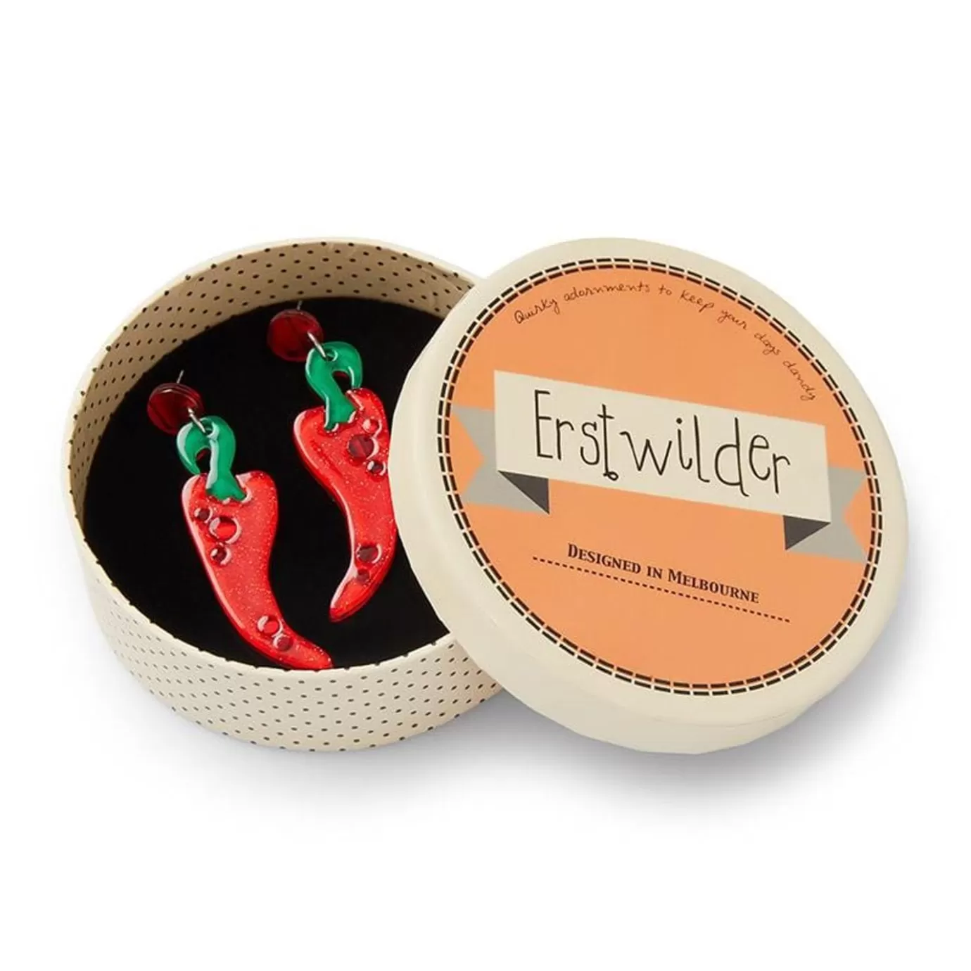 Erstwilder Cosas Picante Earrings* Earrings