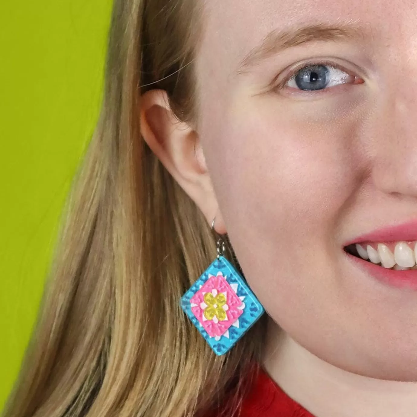 Erstwilder Cosy Comfort Earrings - Blue* Earrings