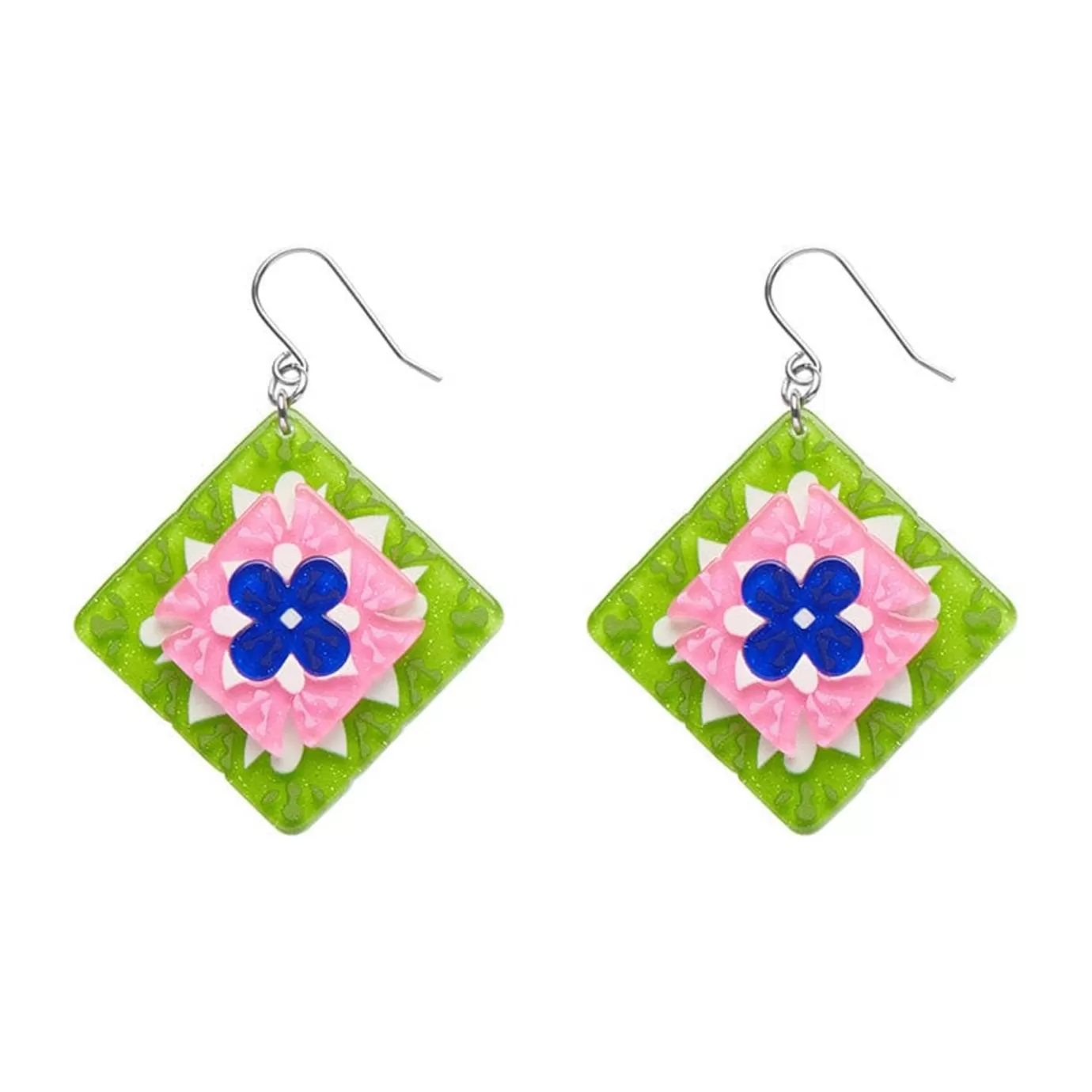 Erstwilder Cosy Comfort Earrings - Green* Earrings
