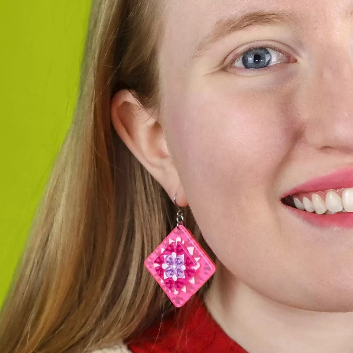 Erstwilder Cosy Comfort Earrings - Pink* Earrings