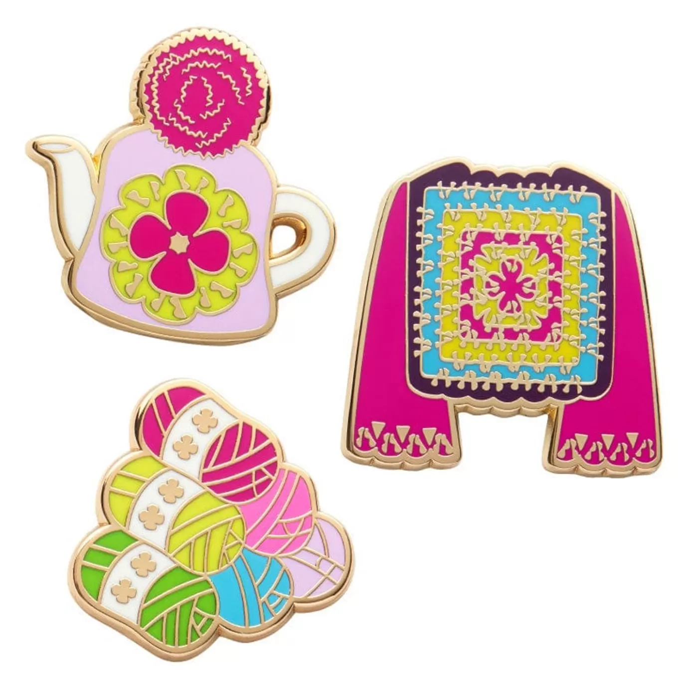 Erstwilder Cosy Things Enamel Pin Pack - 3 Piece* Enamel Pins