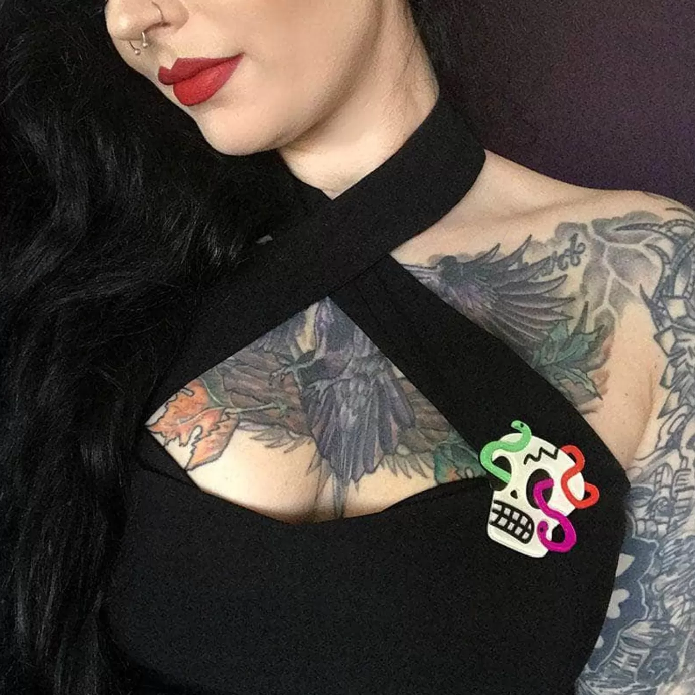 Erstwilder Creepy Cranium Brooch* Brooches