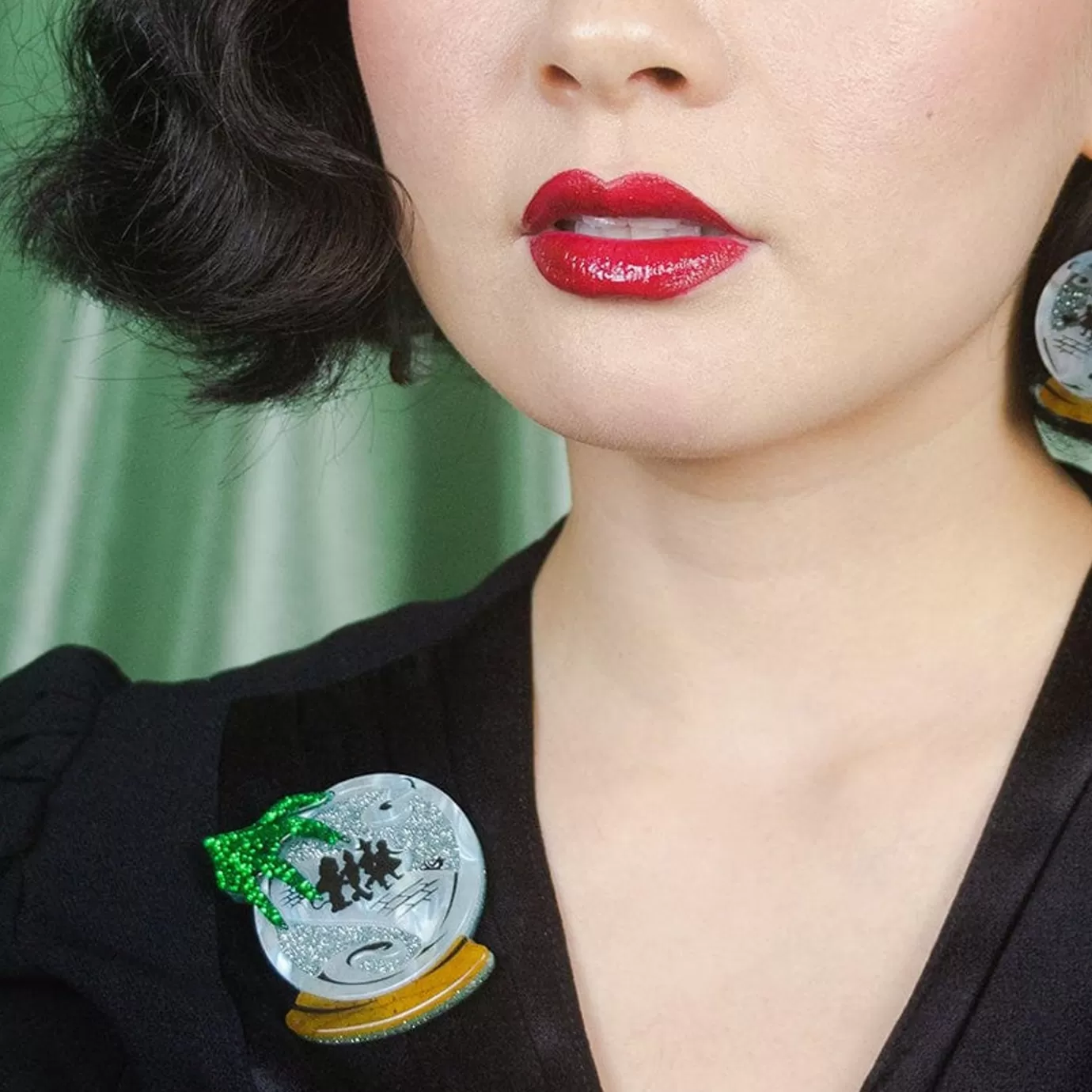 Erstwilder Crystal Ball Brooch* Brooches