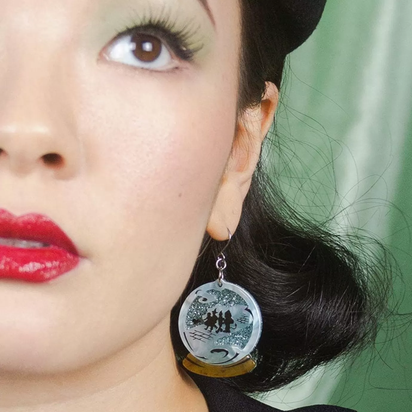Erstwilder Crystal Ball Earrings* Earrings