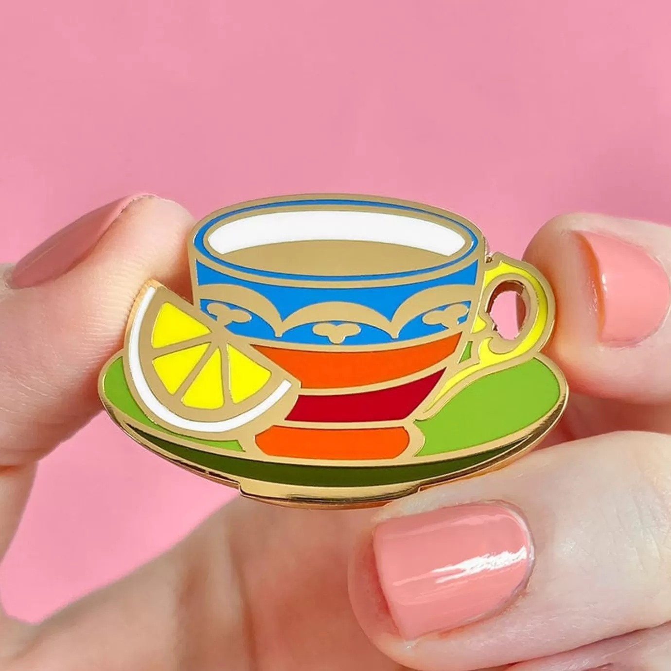 Erstwilder Cuppa Tea Enamel Pin* Enamel Pins