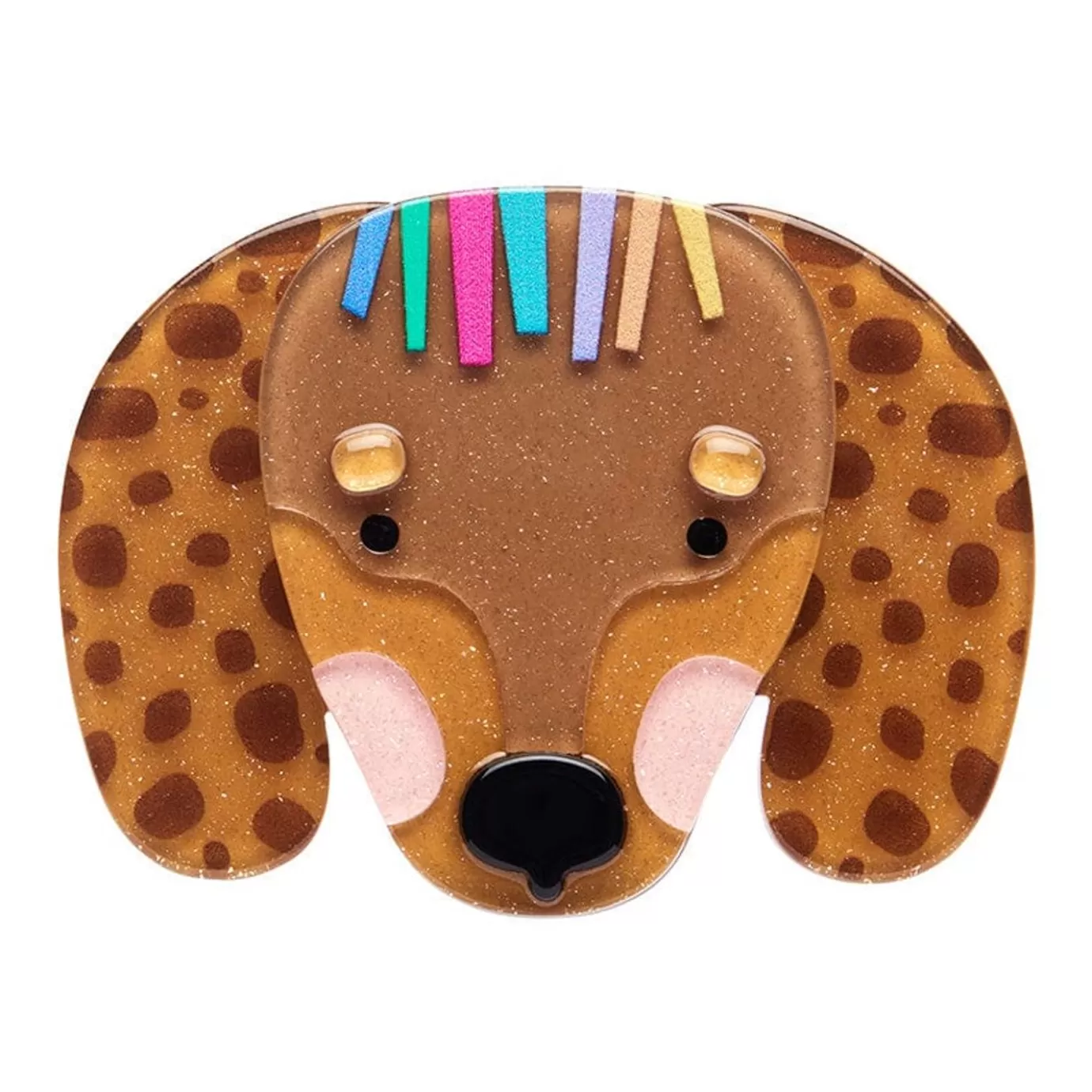 Erstwilder Darcy The Dachshund Brooch* Brooches