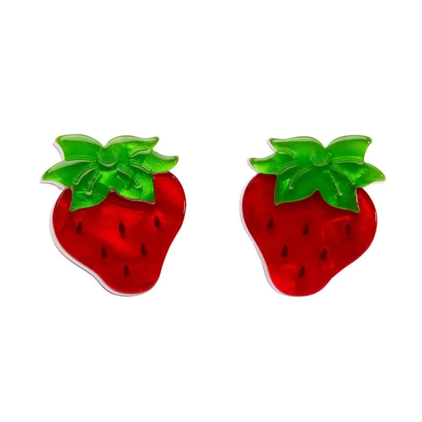 Erstwilder Darling Strawberry Stud Earrings* Earrings