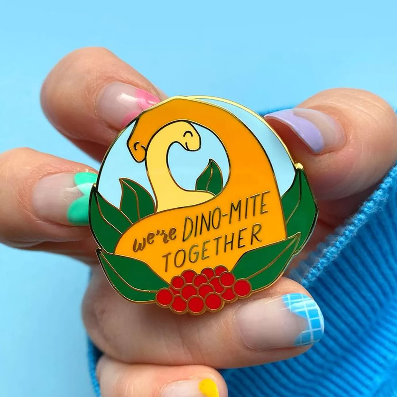 Erstwilder Dino-Mite Enamel Pin* Enamel Pins