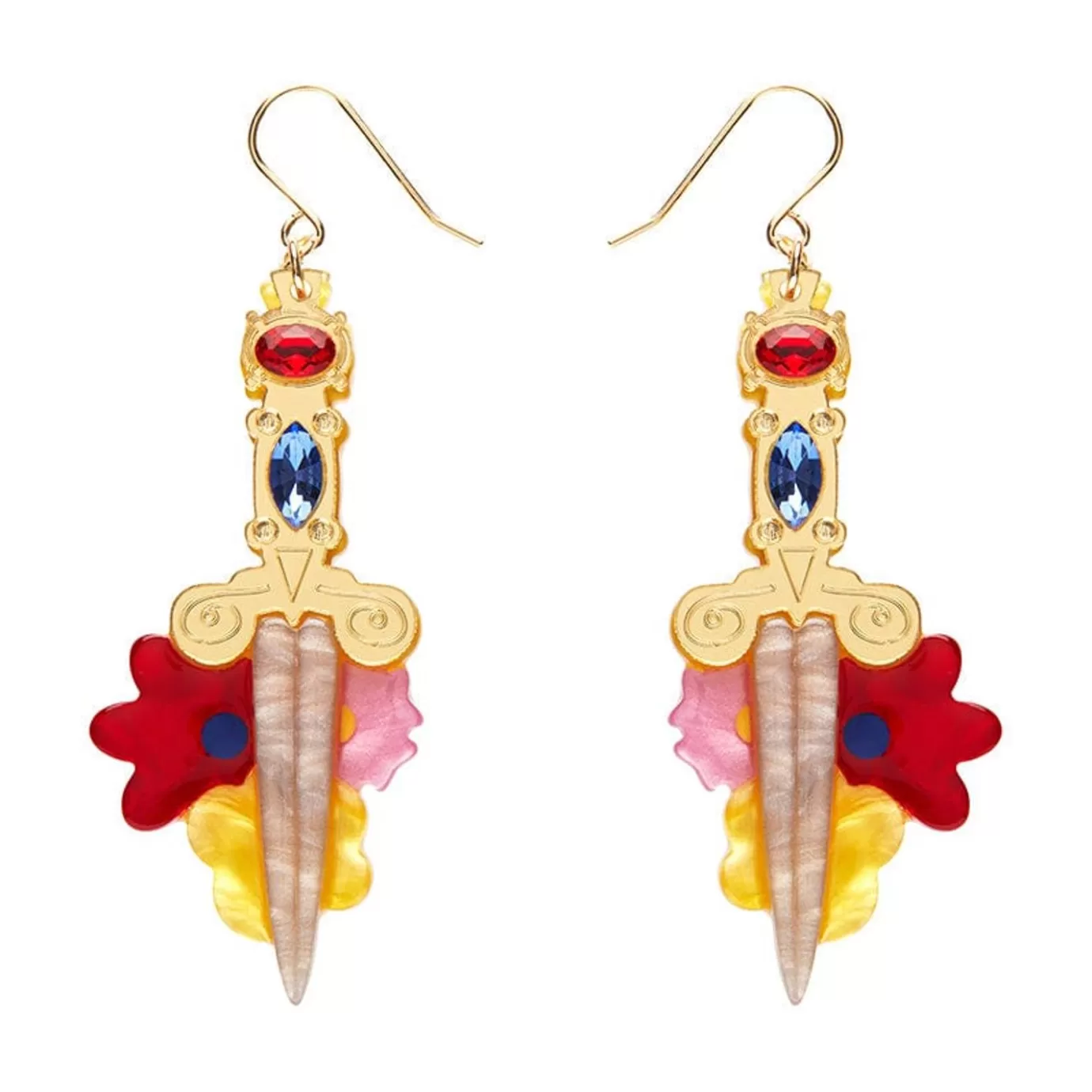 Erstwilder Double-Edged Delight Drop Earrings* Earrings