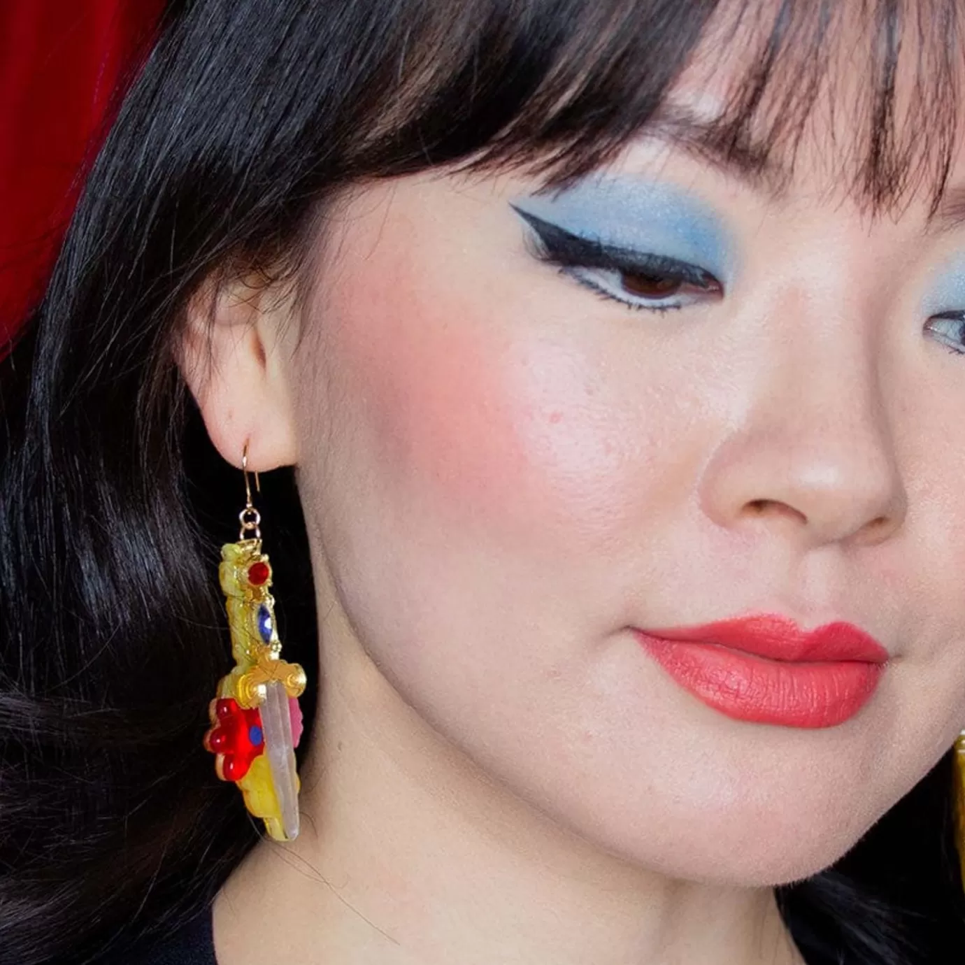 Erstwilder Double-Edged Delight Drop Earrings* Earrings