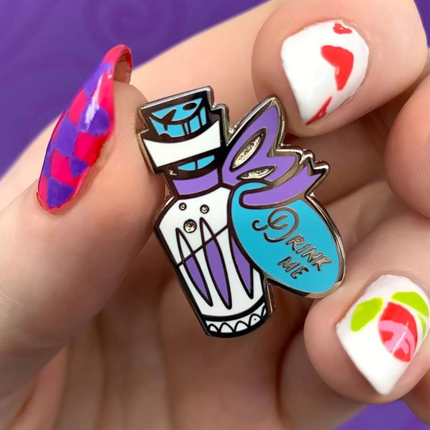 Erstwilder Drink Me Enamel Pin* Enamel Pins