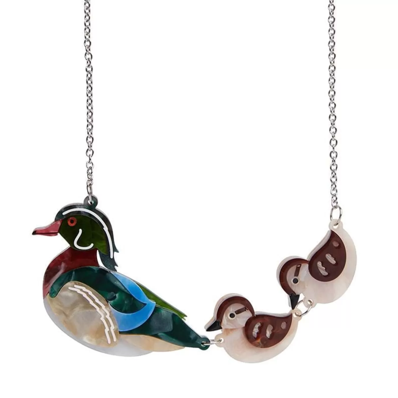 Erstwilder Ducks In A Row Necklace* Necklaces