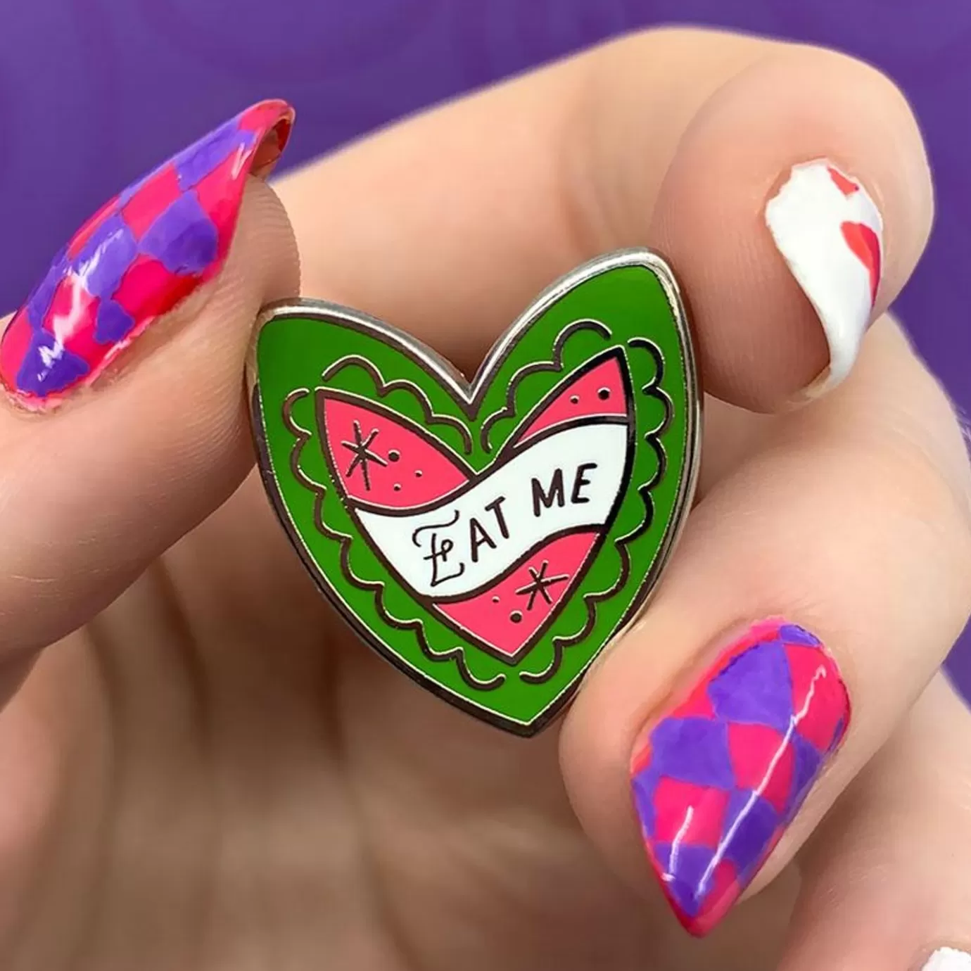 Erstwilder Eat Me Mini Enamel Pin* Enamel Pins