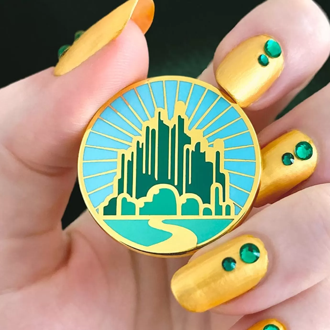 Erstwilder Emerald City Enamel Pin* Enamel Pins