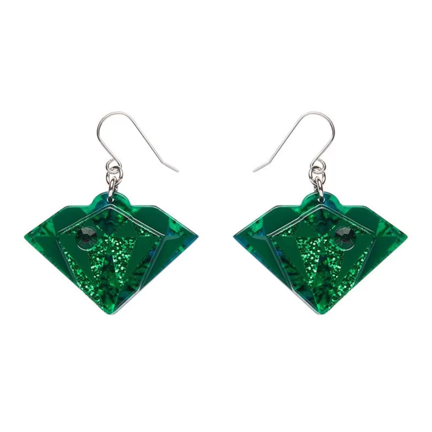 Erstwilder Emerald Earrings* Earrings
