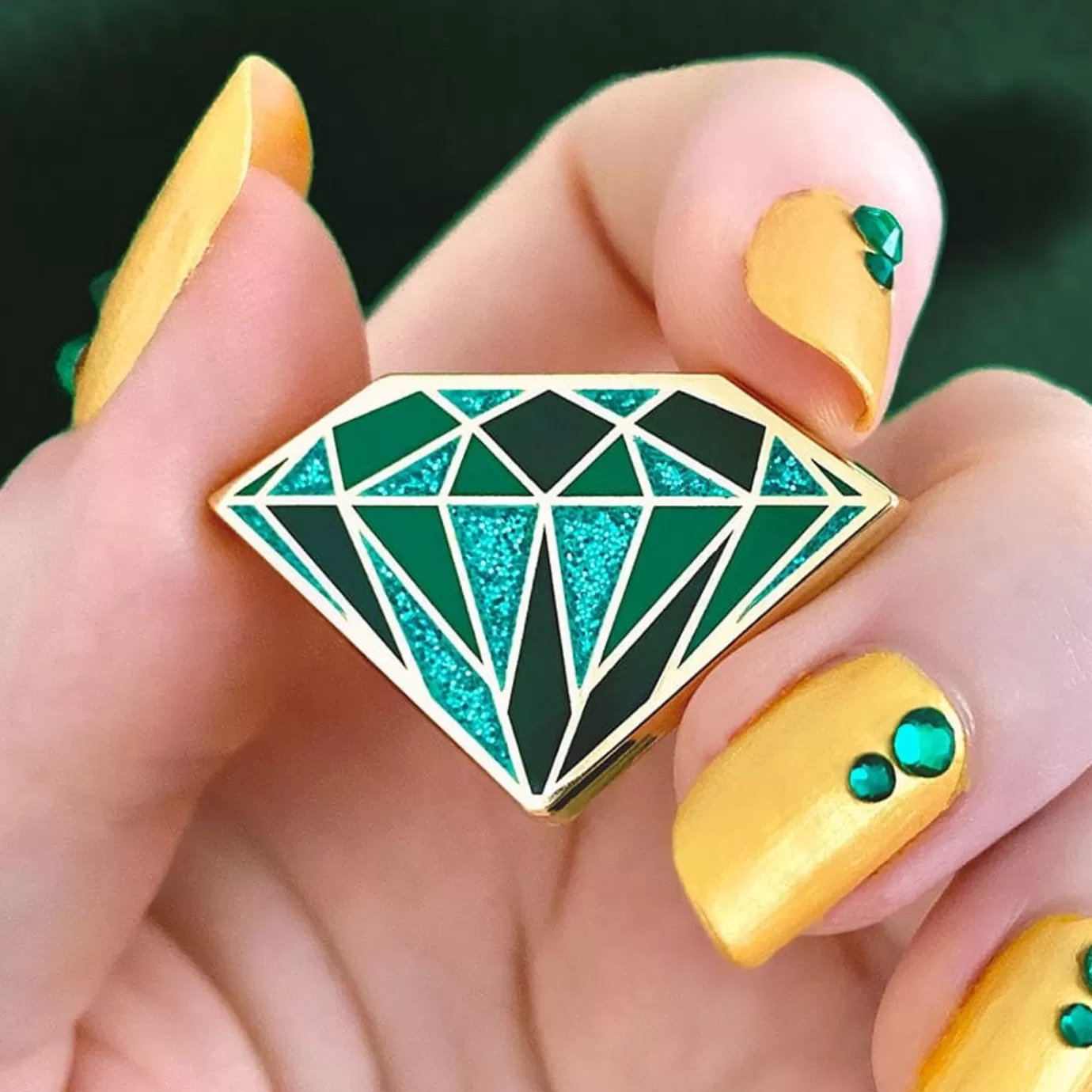 Erstwilder Emerald Enamel Pin* Enamel Pins