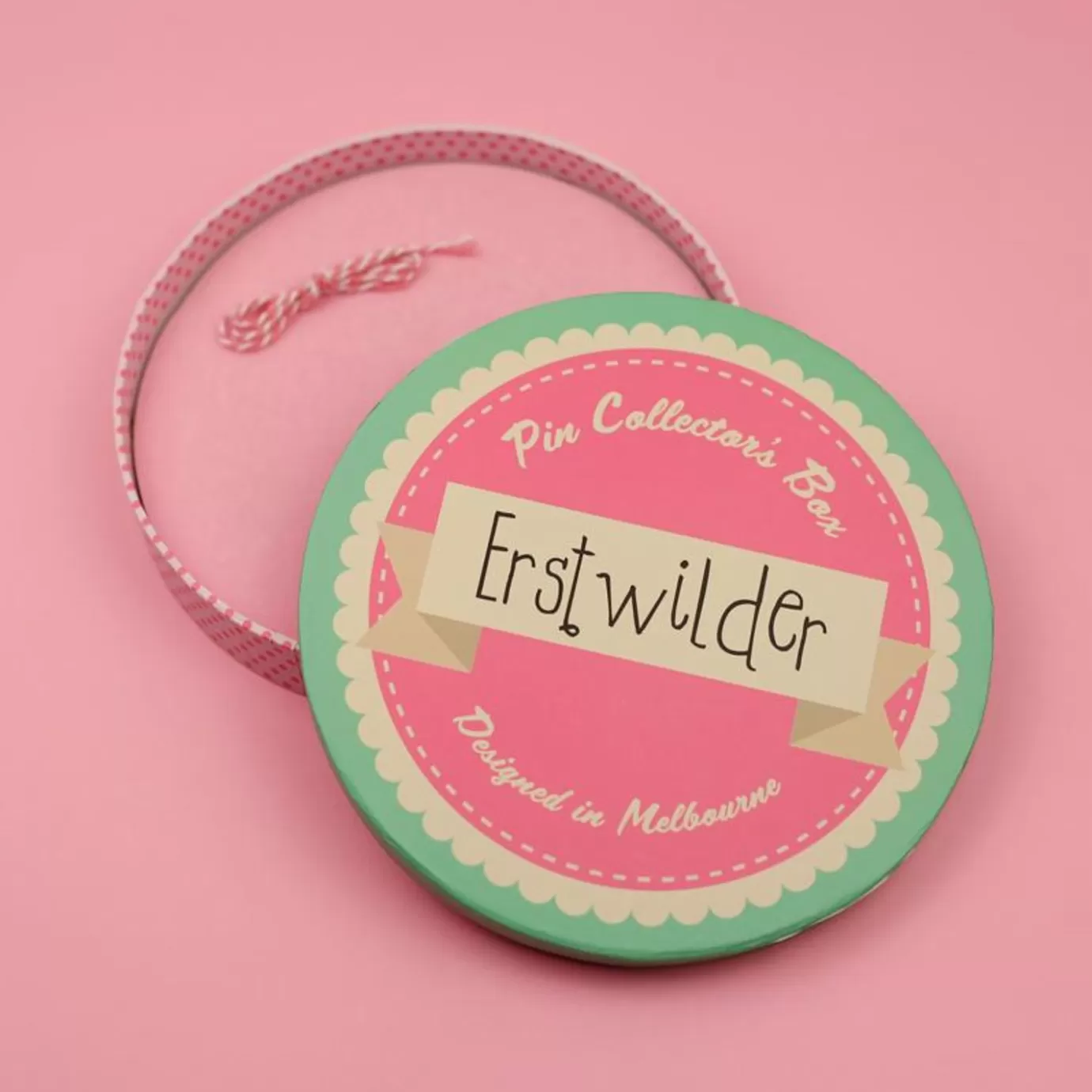 Erstwilder Enamel Pin Collectors Box (Pink)* Components
