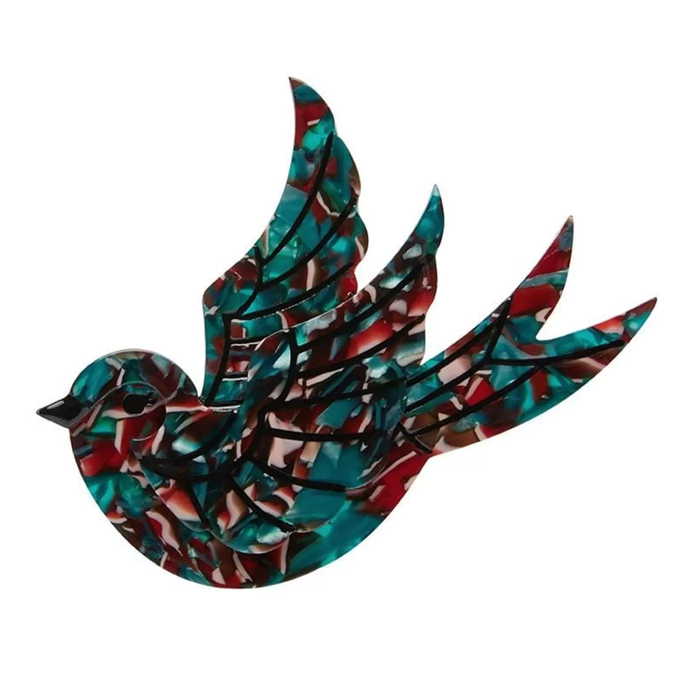 Erstwilder Fancie Jo Sparrow Brooch* Brooches
