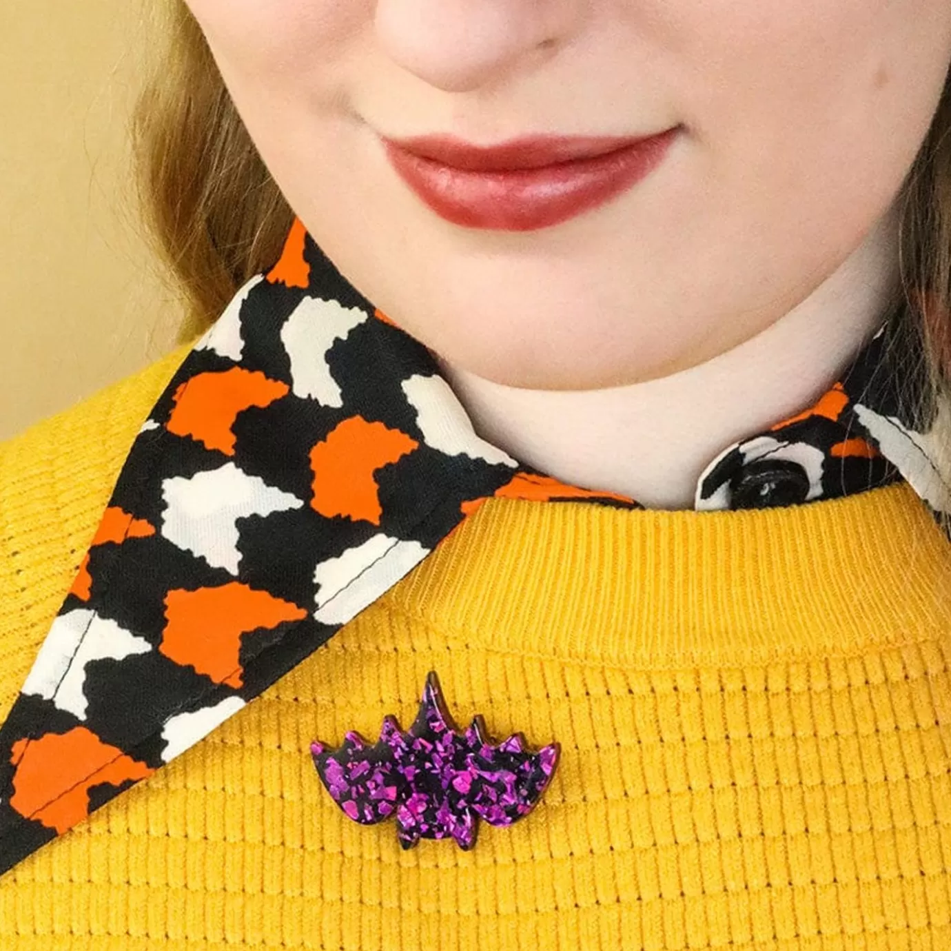 Erstwilder Fang Time Bat Mini Brooch* Brooches