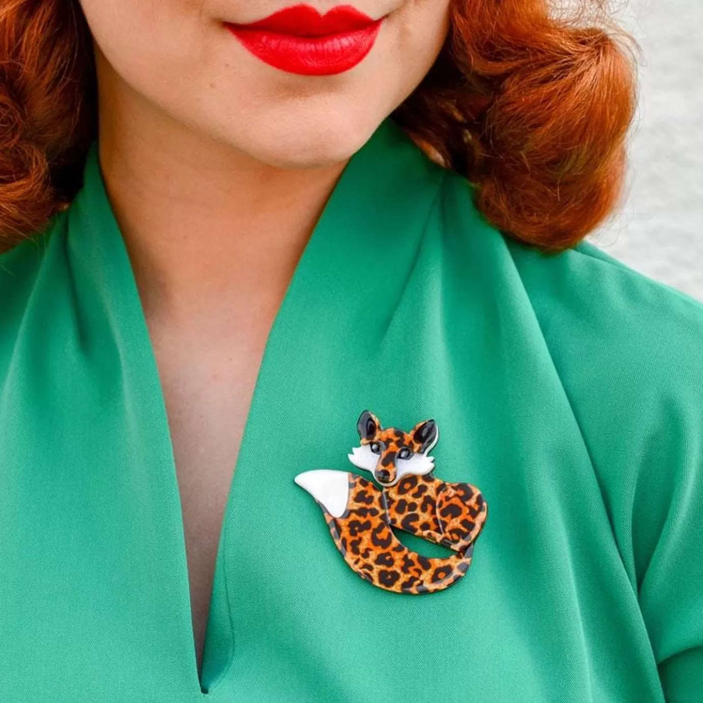 Erstwilder Faustine Fox Brooch* Brooches