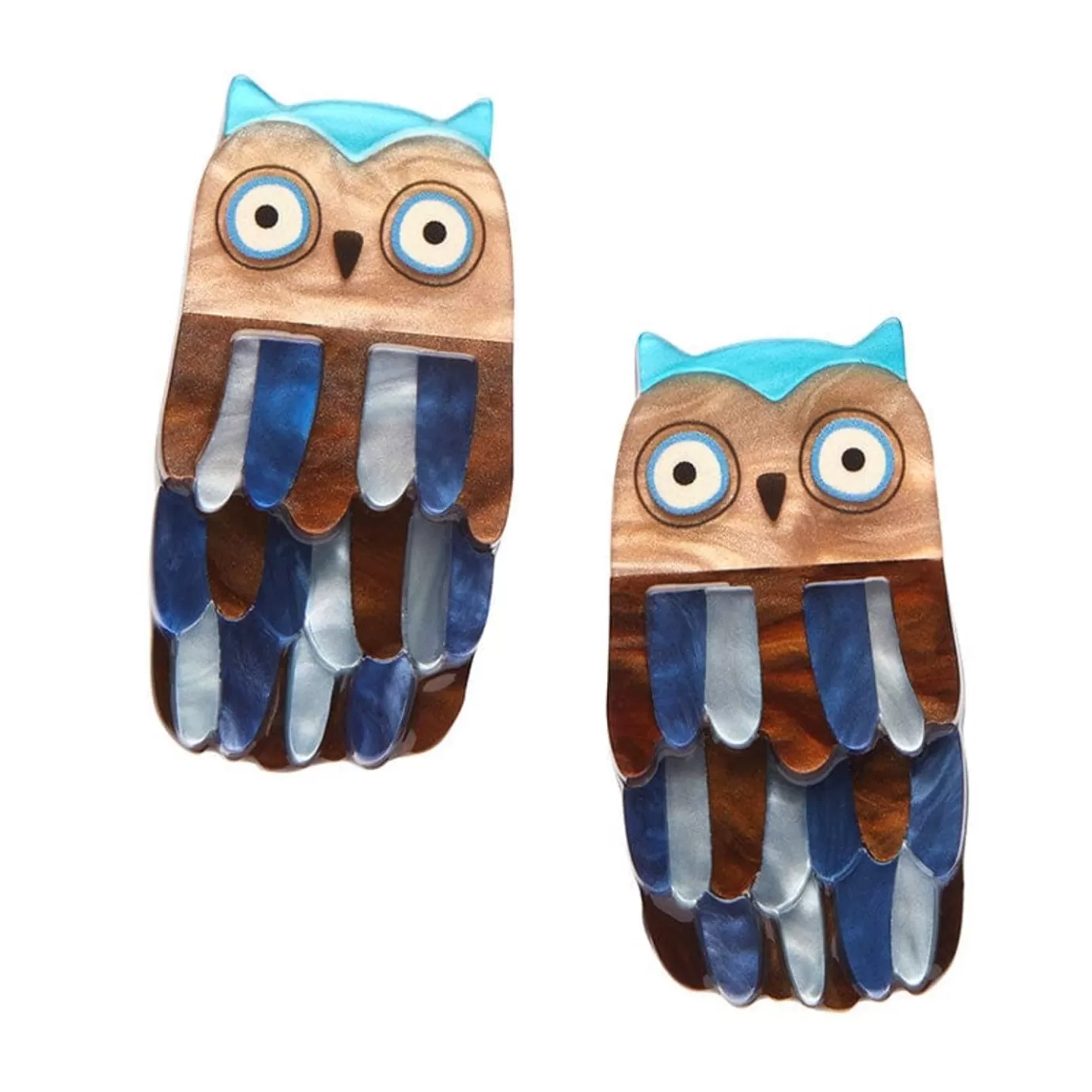 Erstwilder Feather Dress Hair Clips Set - 2 Piece* Hair Clips & Claws