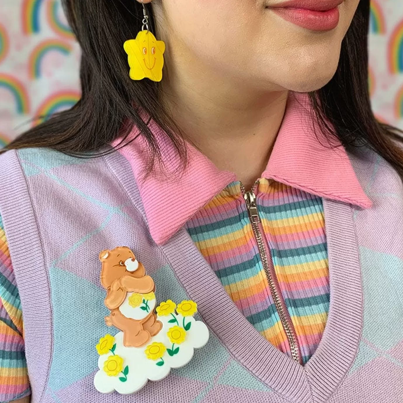 Erstwilder Feeling Friendly Brooch* Brooches
