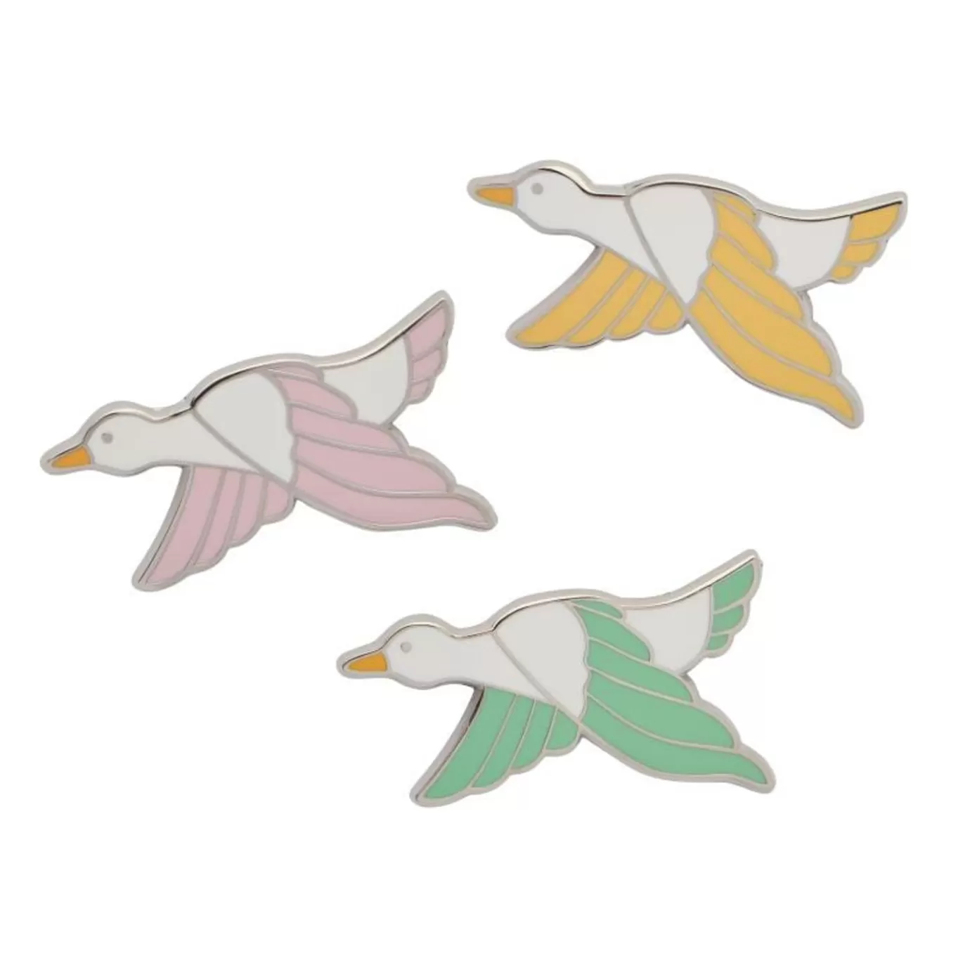 Erstwilder Flock Of Three Pin Set* Enamel Pins