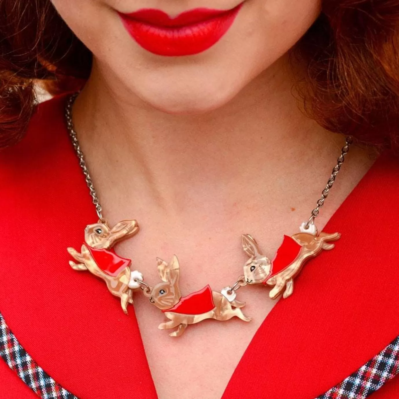 Erstwilder Flopsy, Mopsy & Cottontail Necklace* Necklaces