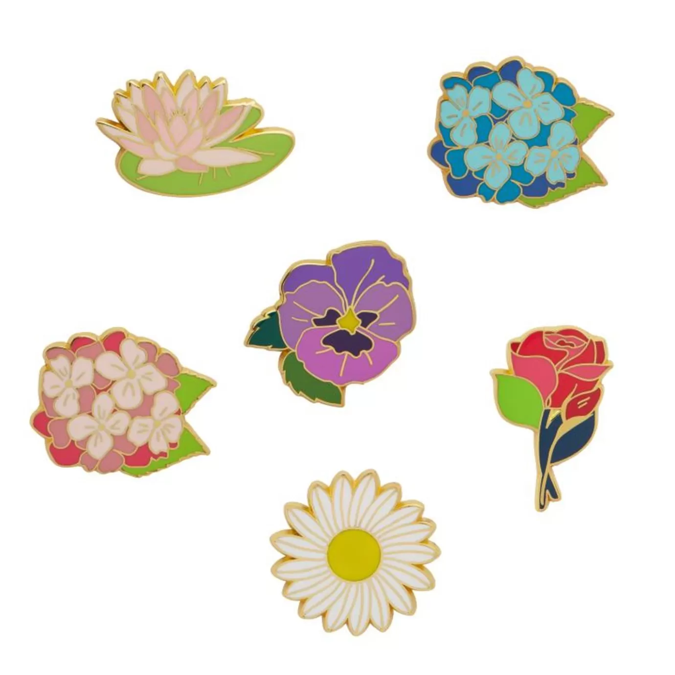 Erstwilder Floral Fancies Pin Set* Enamel Pins