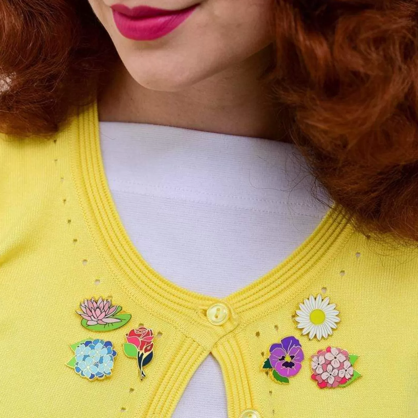 Erstwilder Floral Fancies Pin Set* Enamel Pins