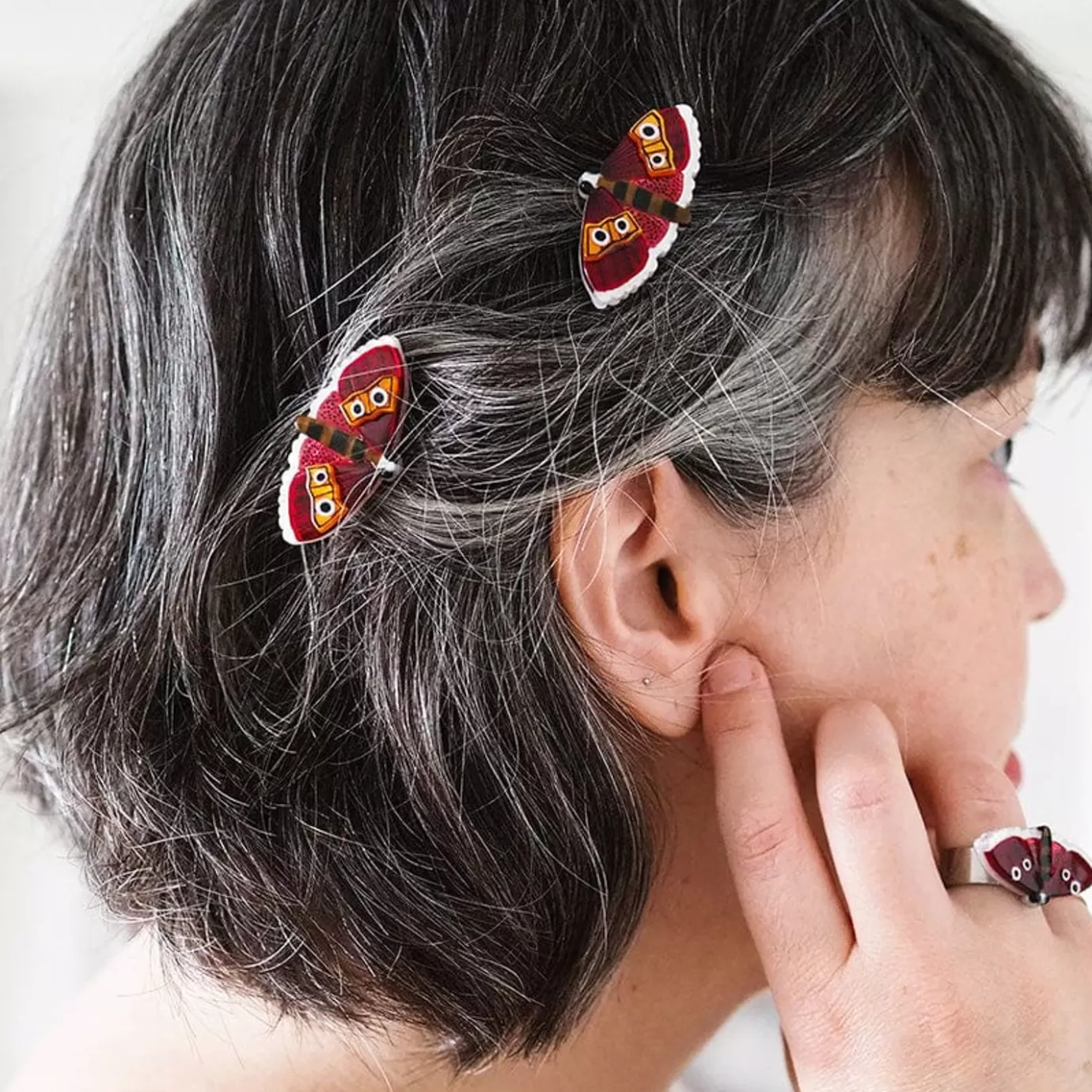 Erstwilder Fluttering Bogong Hair Clips Set - 2 Piece* Hair Clips & Claws