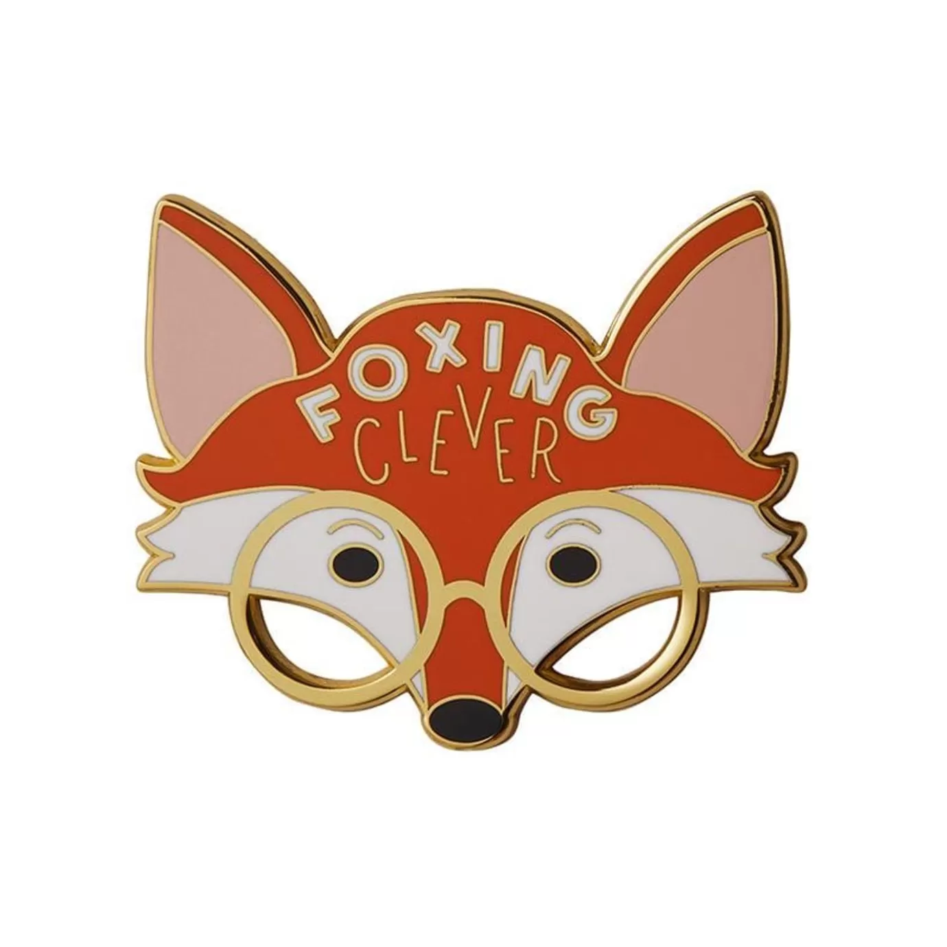 Erstwilder Foxing Clever Enamel Pin* Enamel Pins
