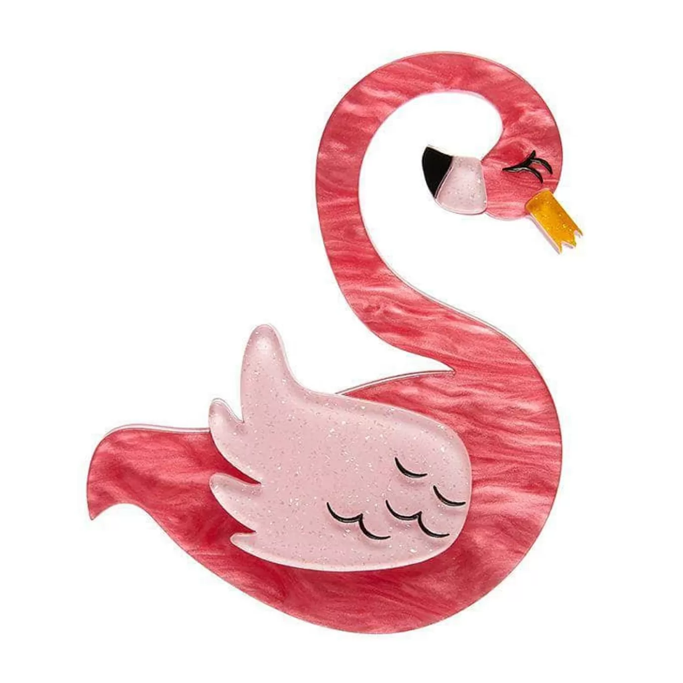 Erstwilder Francie The Flamingo Brooch* Brooches