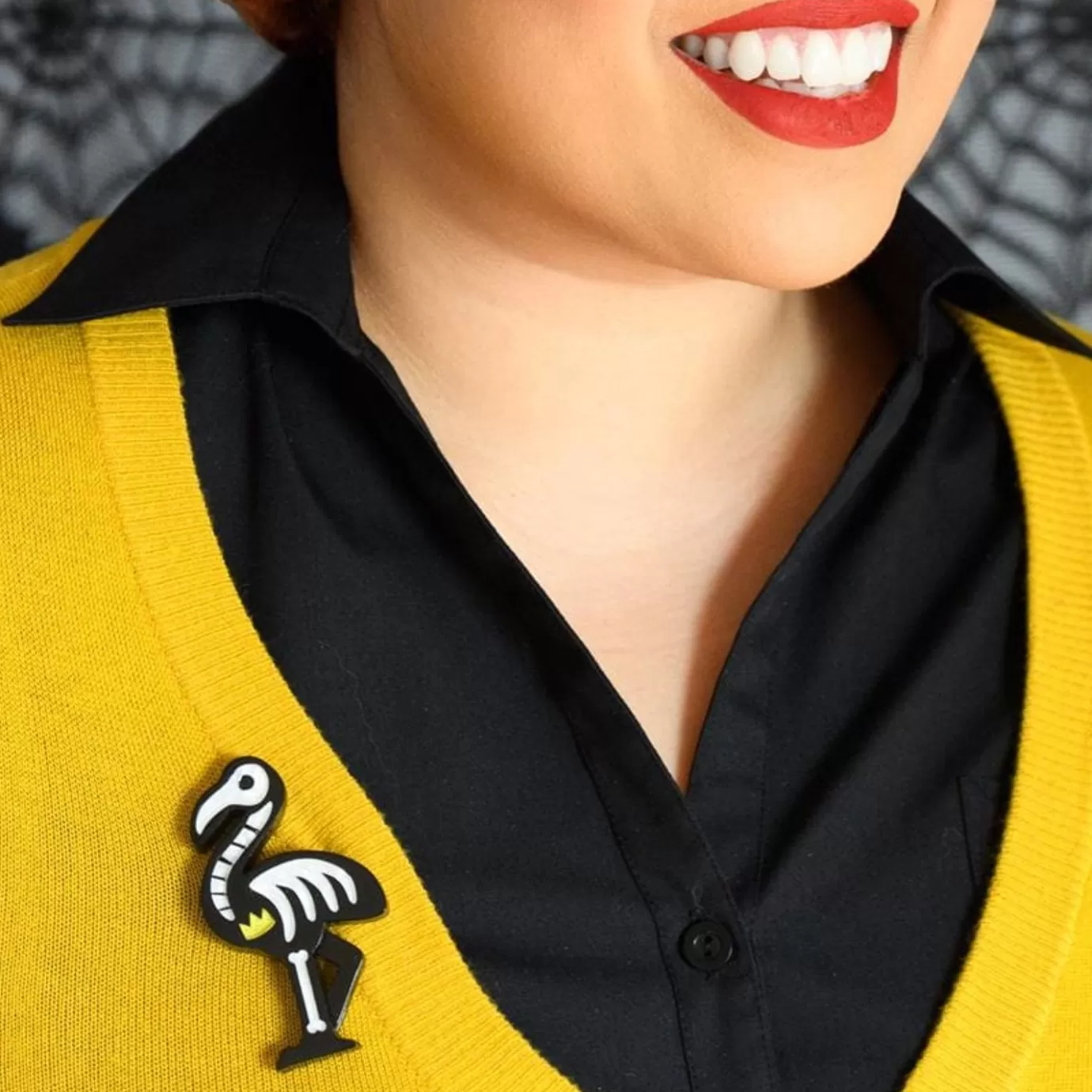 Erstwilder Franken-Flamingo Brooch* Brooches