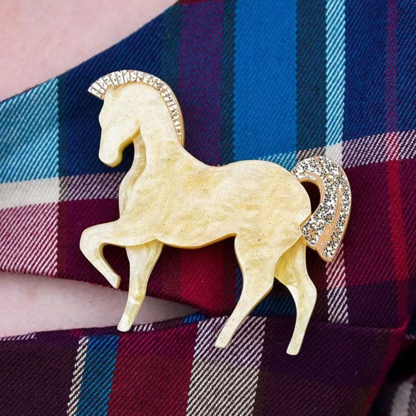 Erstwilder Friesian Fancy Brooch* Brooches