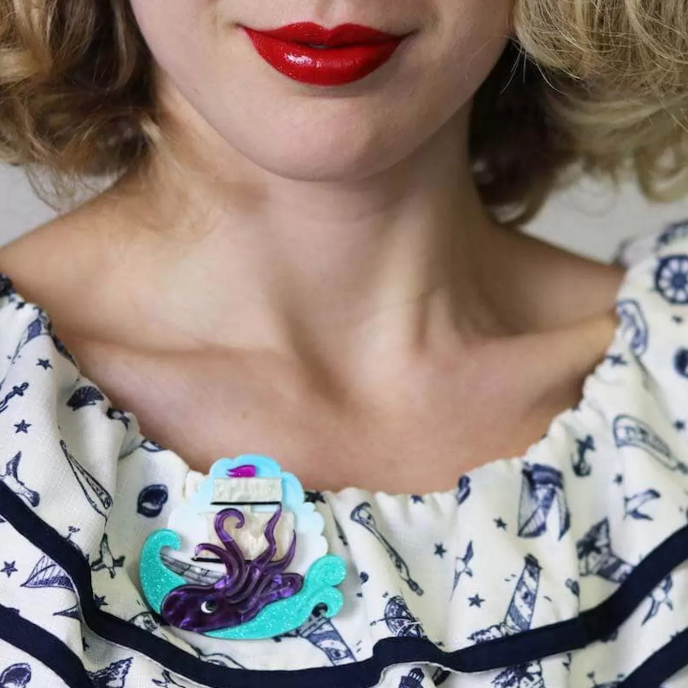 Erstwilder From The Deep Brooch* Brooches