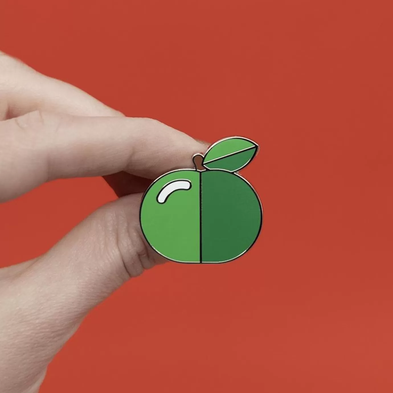 Erstwilder Fruit Salad Apple Enamel Pin* Enamel Pins