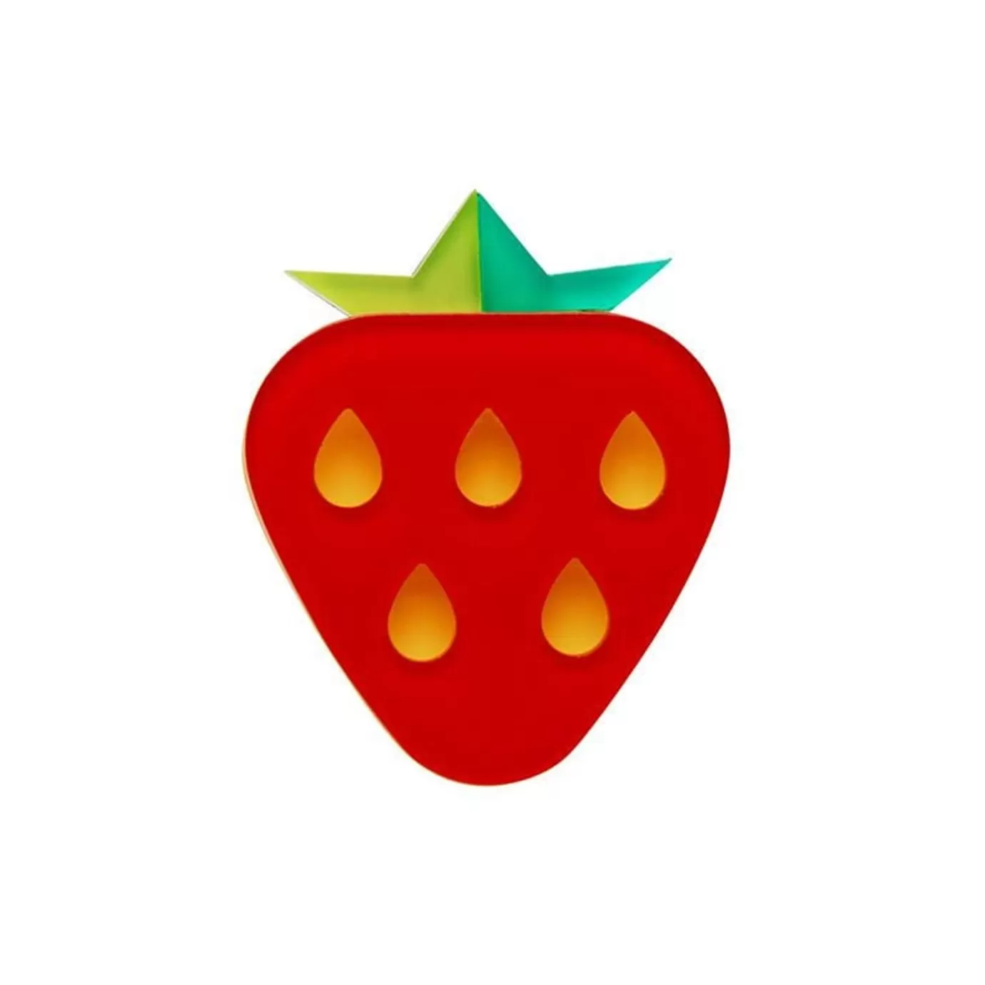 Erstwilder Fruit Salad Strawberry Brooch* Brooches