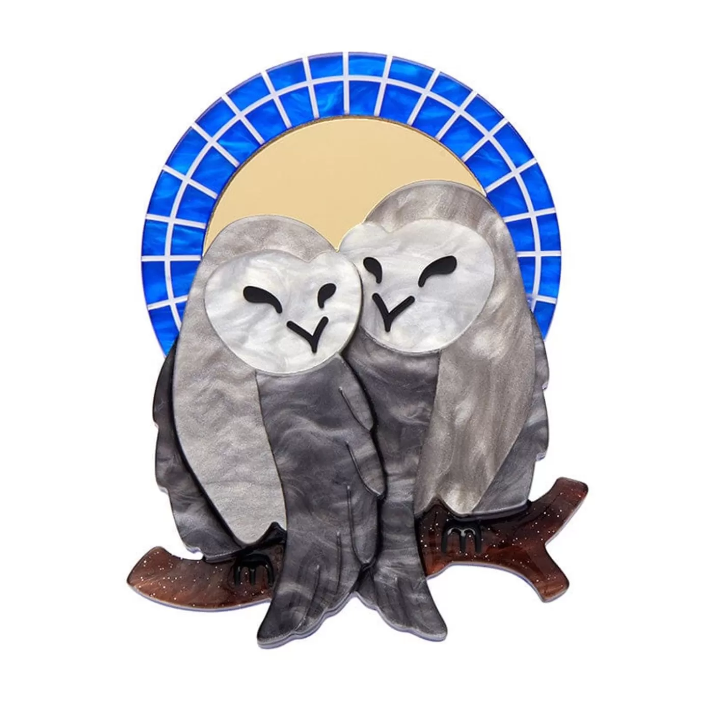 Erstwilder Good Omens Owls Brooch* Brooches
