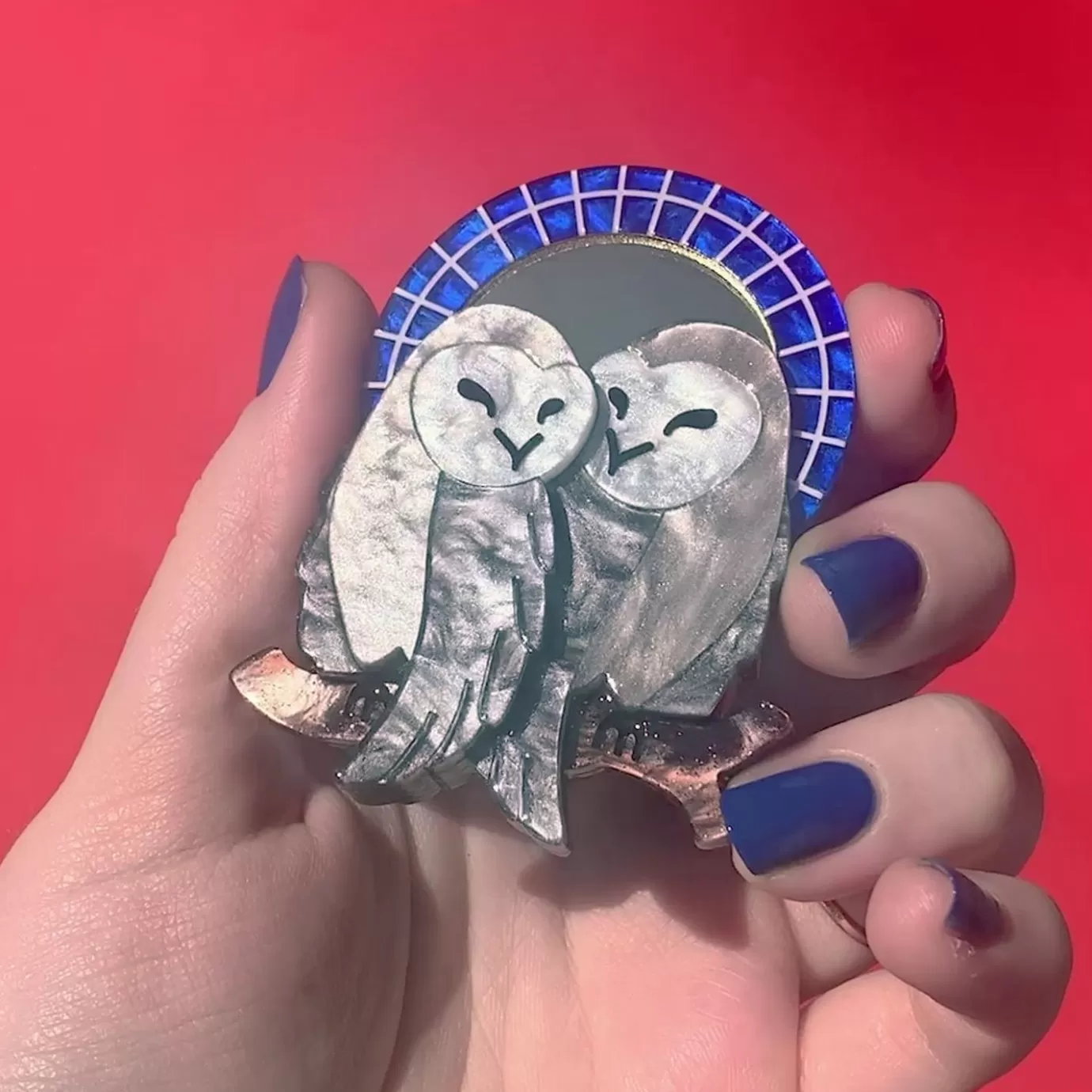 Erstwilder Good Omens Owls Brooch* Brooches