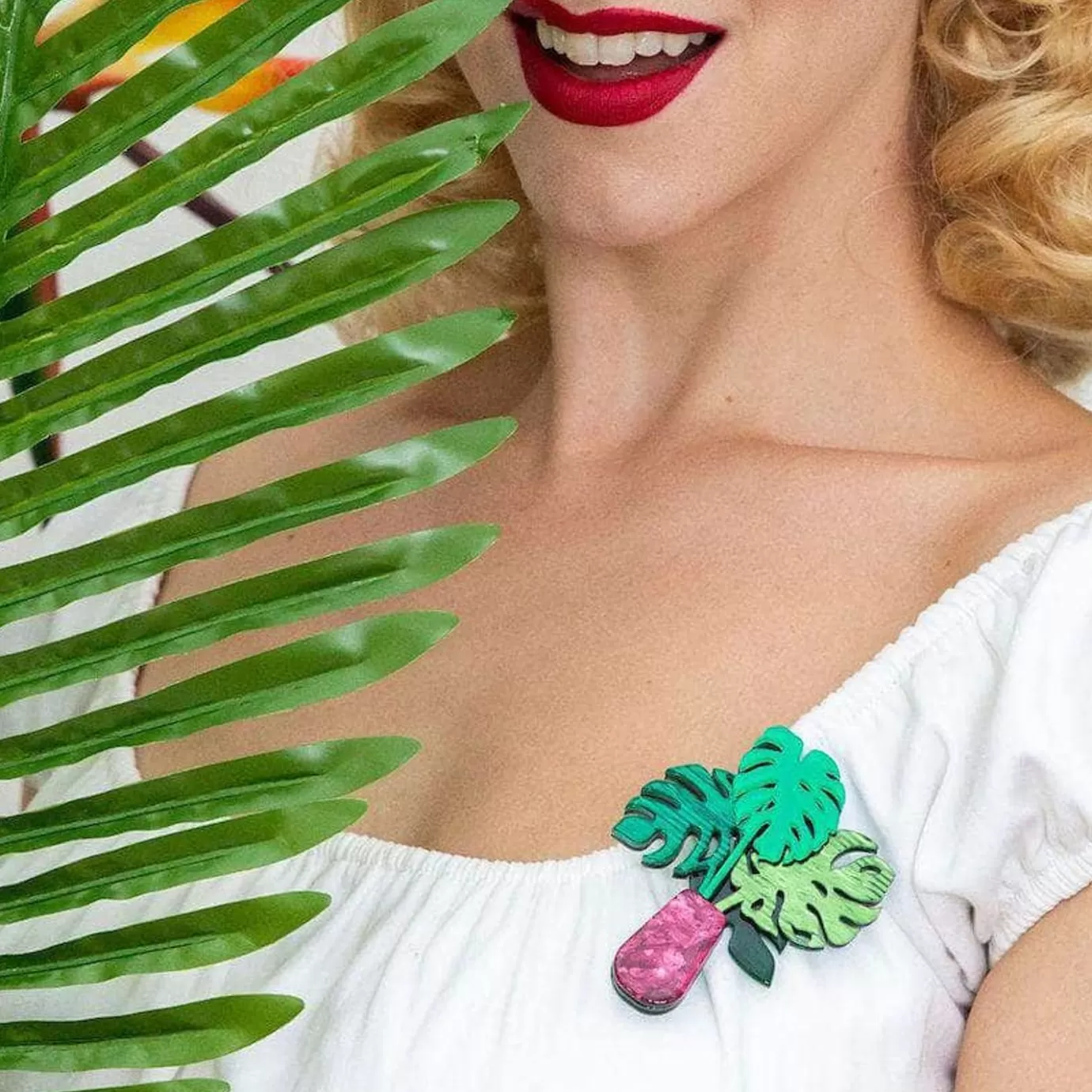 Erstwilder Green Eyed Monster Brooch* Brooches