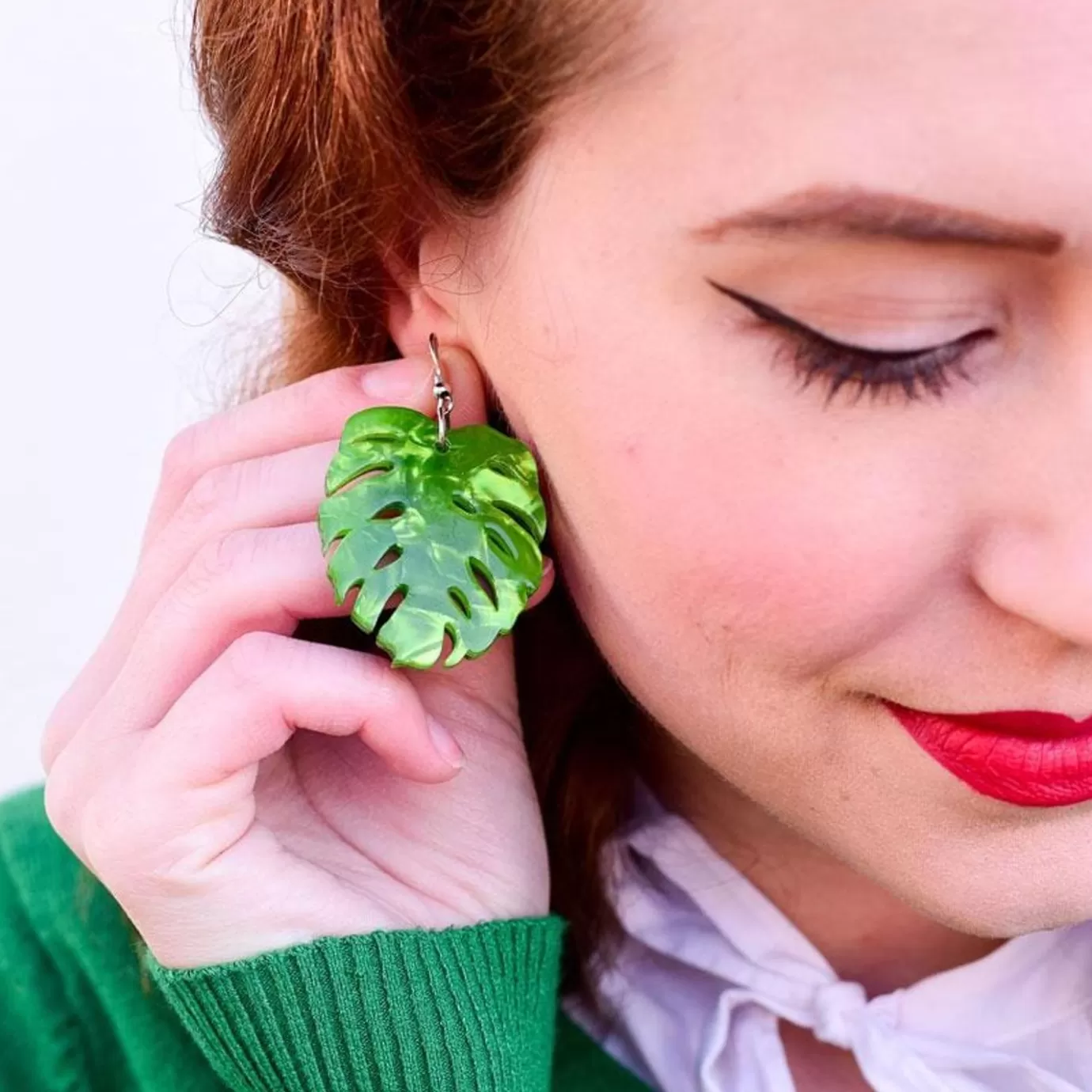 Erstwilder Green Eyed Monster Earrings* Earrings