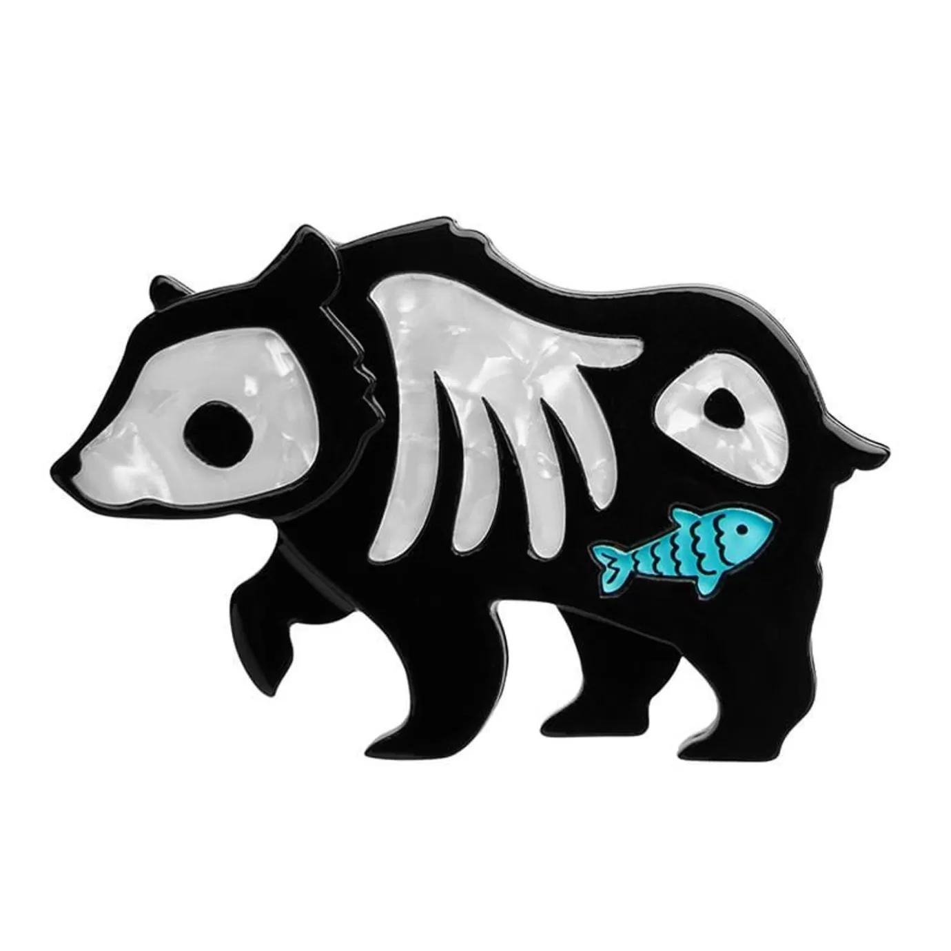 Erstwilder Grizzly Gruesome Brooch* Brooches