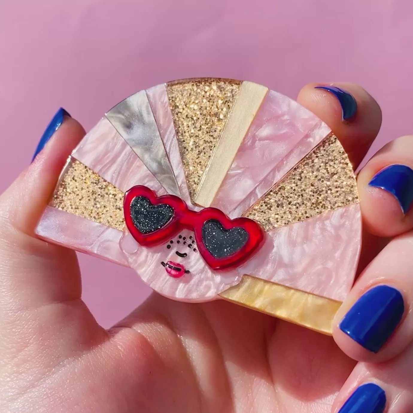 Erstwilder Groovy U.V. Brooch* Brooches